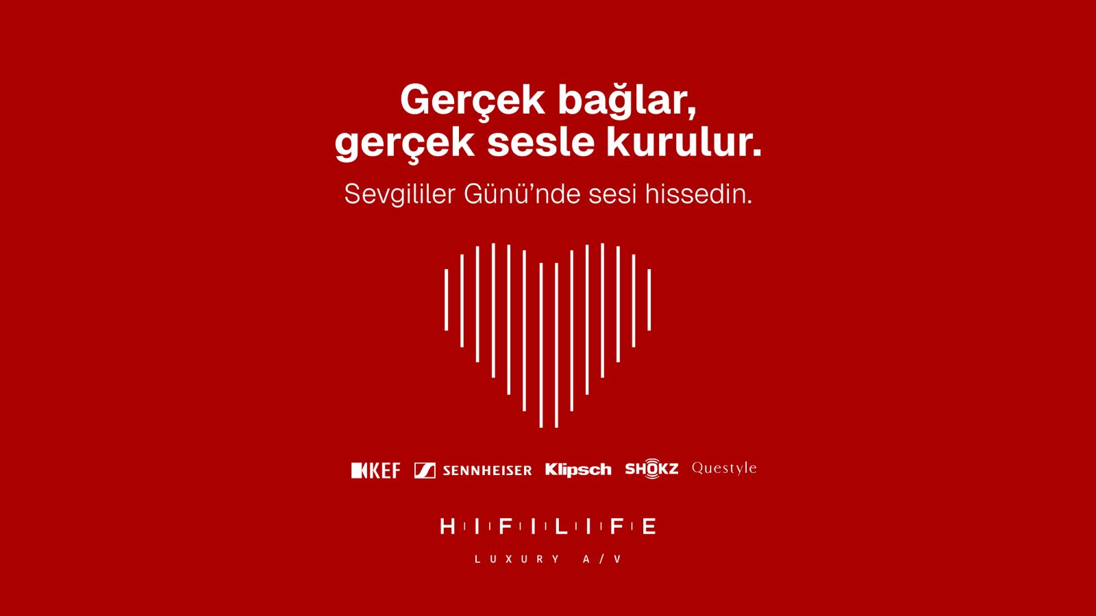 Sevgiler Günü'nde Sesi Hissedin