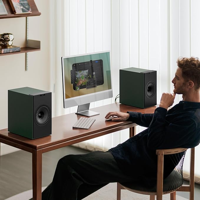 KEF Coda W Kablosuz Raf Tipi Aktif Hoparlör