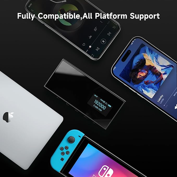 Questyle M18i Taşınabilir DAC Kulaklık Amplifikatörü