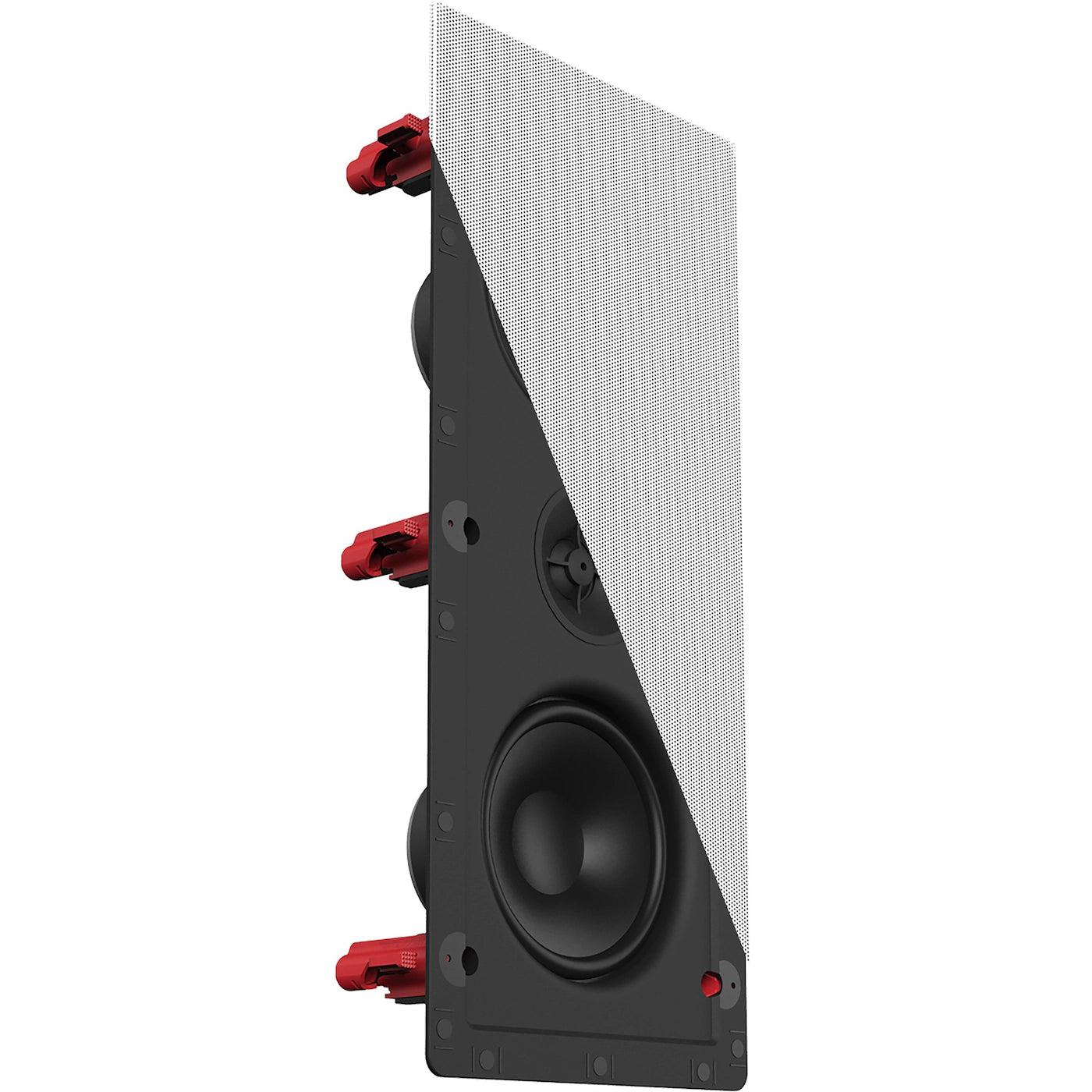 Klipsch DS-250W-LCR SKYHOOK CINCH Özellikli Duvar İçi Kasasız Hoparlör Beyaz Yuvarlak - Tek