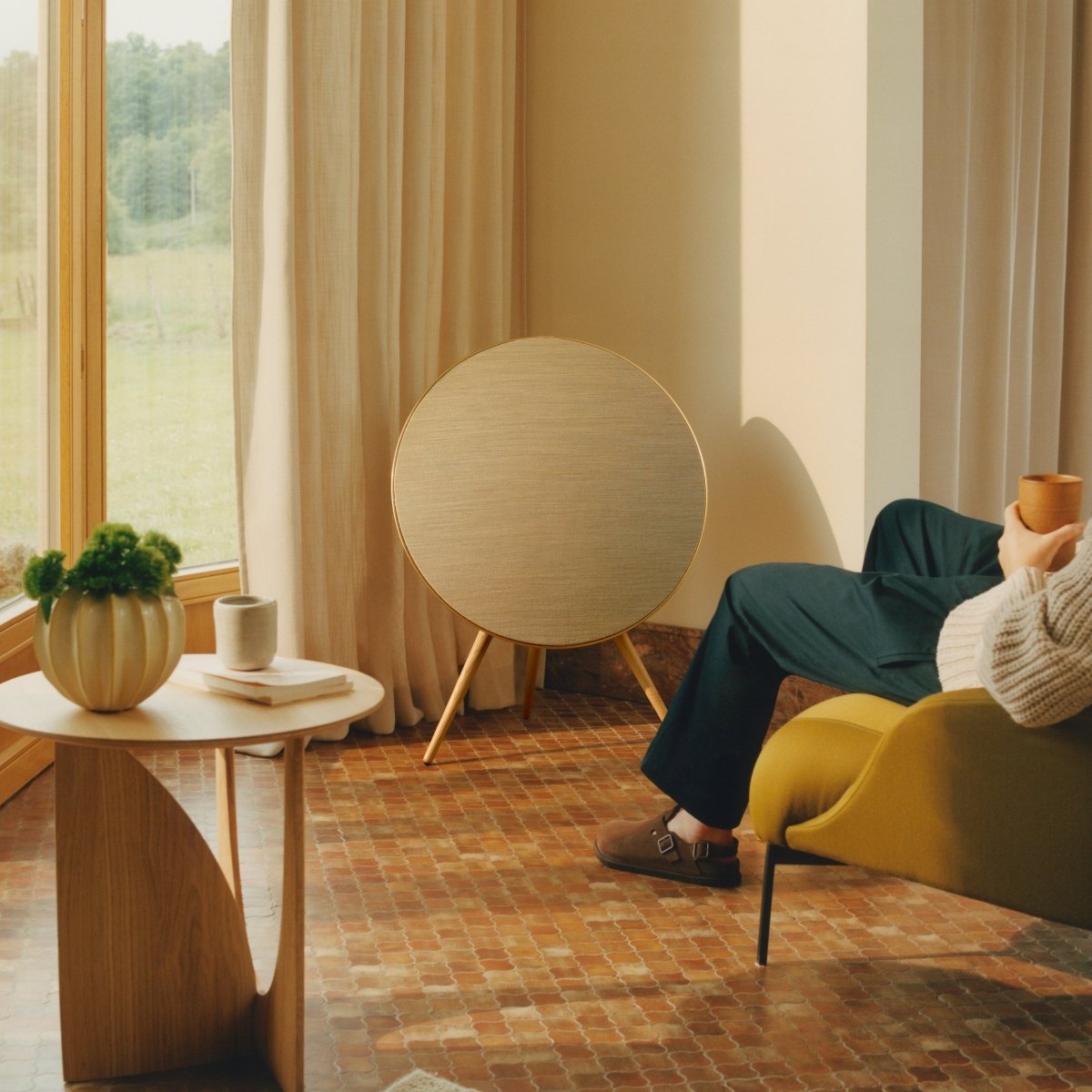 Bang & Olufsen Beosound A9 Multiroom Kablosuz Hoparlör - (Kutu Hasarlı) - Aktif Hoparlör