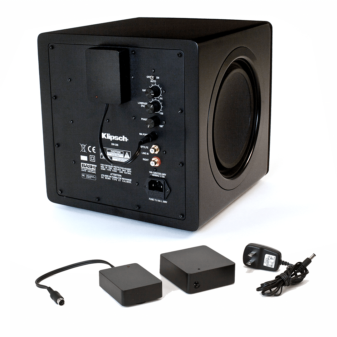 Klipsch WA-2 (230V) Kablosuz Subwoofer Kiti Siyah