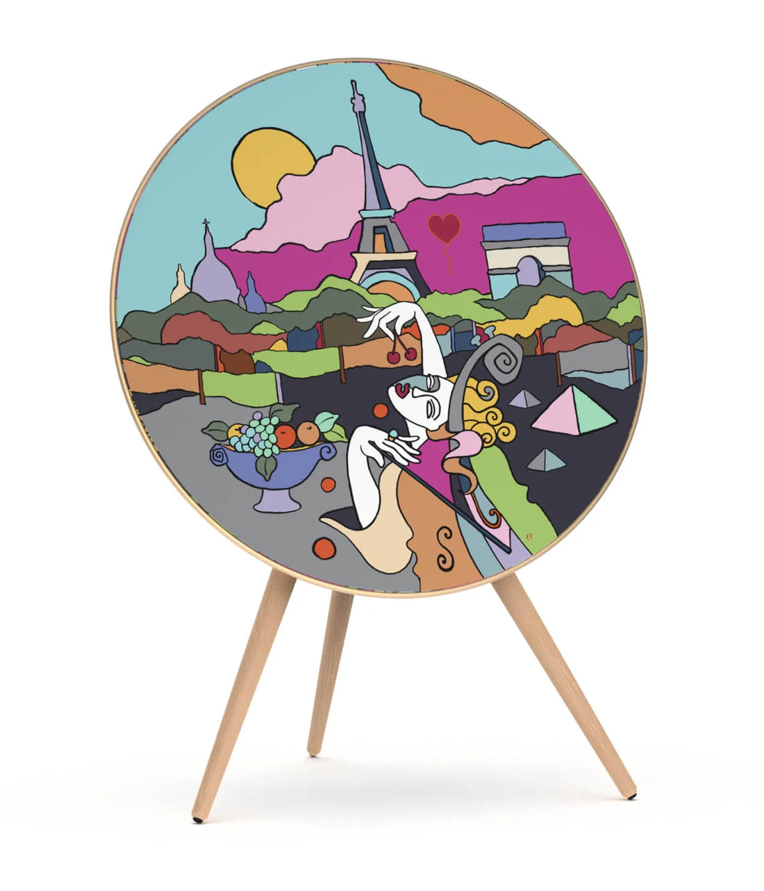 Skiniplay Cover A9 Elizabeth Romhild - Paris je t'aime