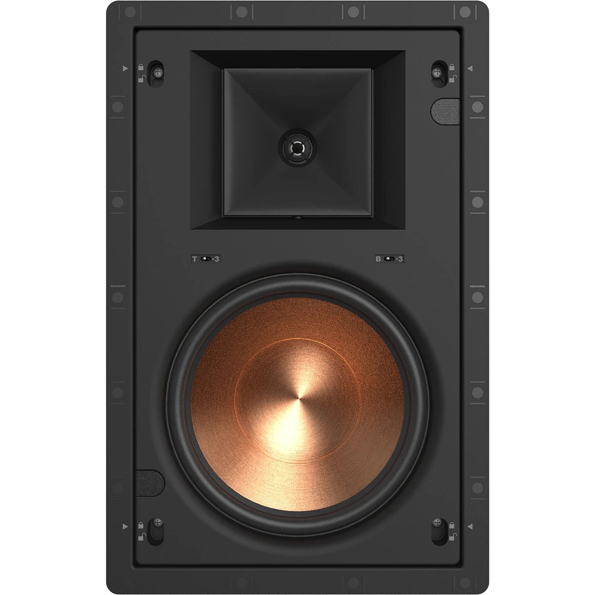 Klipsch PRO - 18 - RW Duvar İçi Kasasız Hoparlör Beyaz Yuvarlak Dikdörtgen - Tek - Mimari Hoparlörler