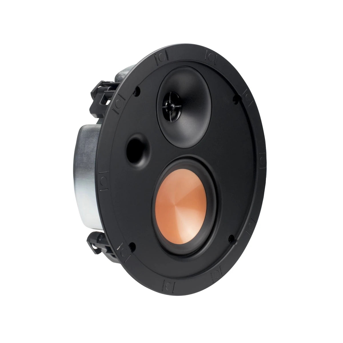 Klipsch SLM - 3400 - C Duvar İçi Kasalı İnce Hoparlör Beyaz Yuvarlak - Tek - Pasif Hoparlör