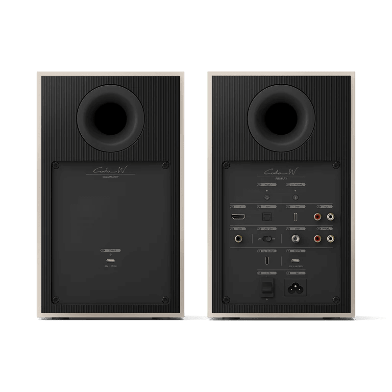 KEF Coda W Kablosuz Raf Tipi Aktif Hoparlör - Aktif Hoparlör