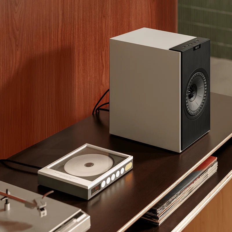 KEF Coda W Kablosuz Raf Tipi Aktif Hoparlör - Aktif Hoparlör
