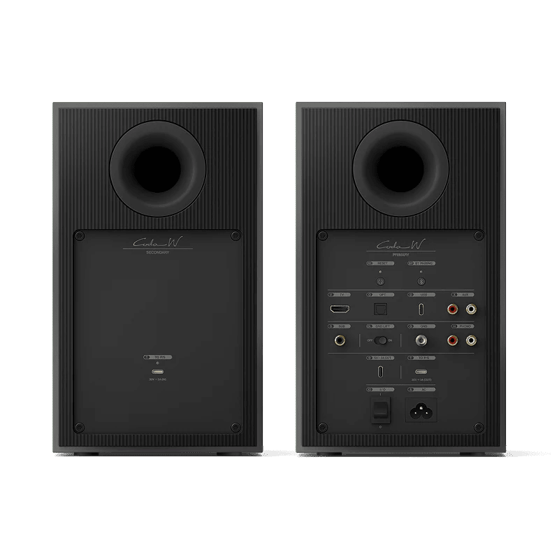 KEF Coda W Kablosuz Raf Tipi Aktif Hoparlör - Aktif Hoparlör