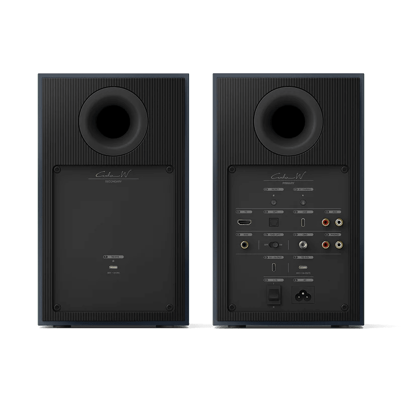 KEF Coda W Kablosuz Raf Tipi Aktif Hoparlör - Aktif Hoparlör