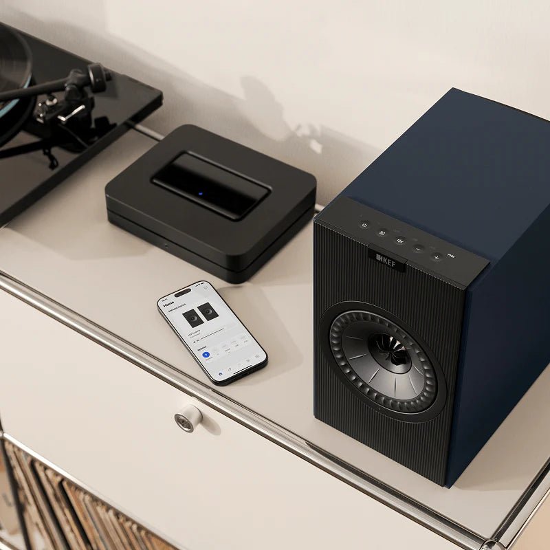KEF Coda W Kablosuz Raf Tipi Aktif Hoparlör - Aktif Hoparlör