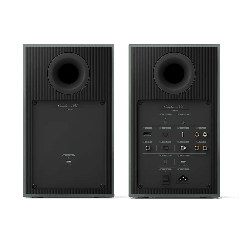 KEF Coda W Kablosuz Raf Tipi Aktif Hoparlör - Aktif Hoparlör