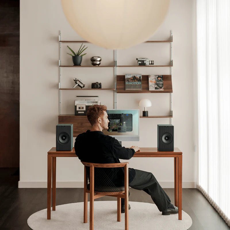 KEF Coda W Kablosuz Raf Tipi Aktif Hoparlör - Aktif Hoparlör