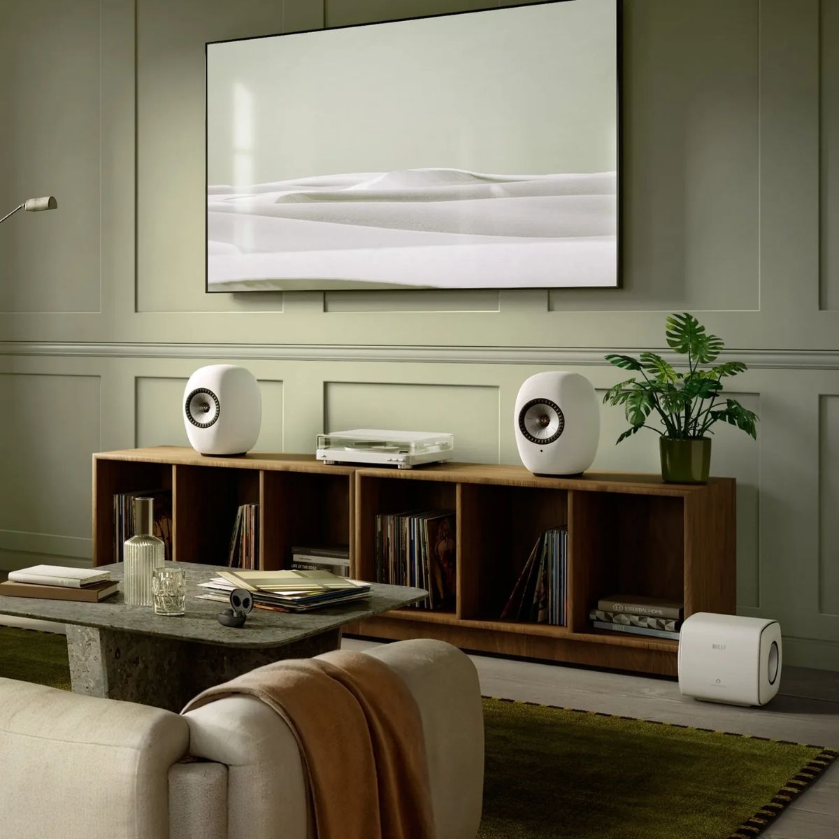 KEF LS LUXE Kablosuz Aktif Hi-Fi Hoparlör - Aktif Hoparlör