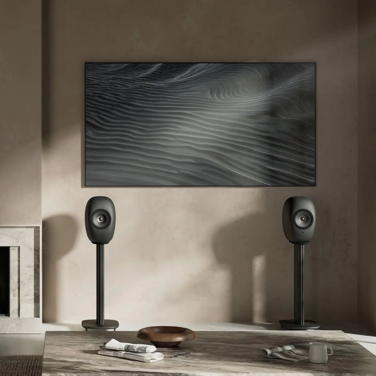KEF LS LUXE Kablosuz Aktif Hi-Fi Hoparlör - Aktif Hoparlör