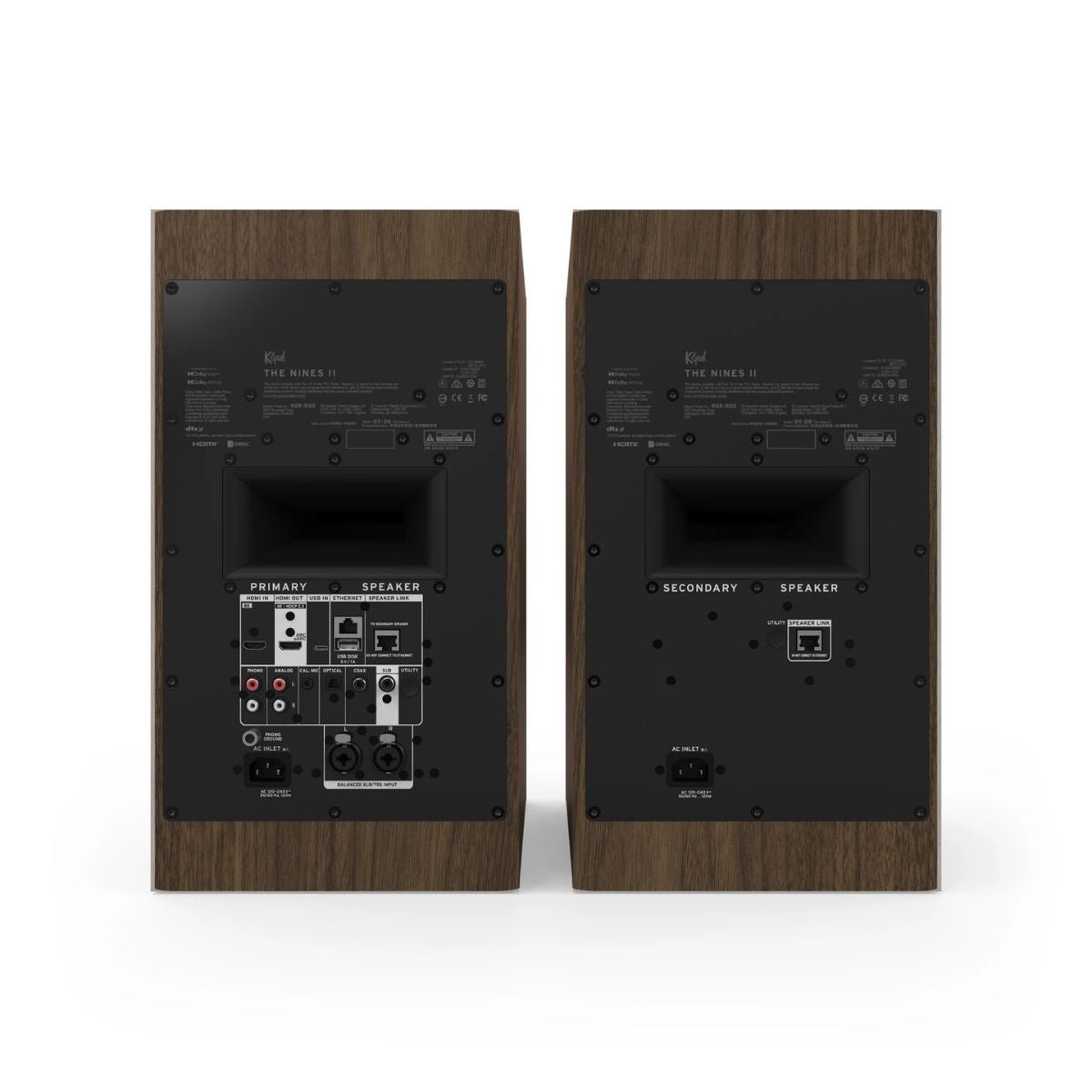 Klipsch The Nines II - Heritage Serisi Aktif Hoparlör - Aktif Hoparlör