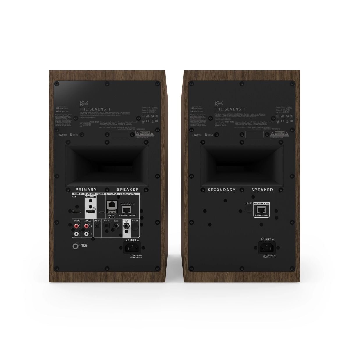 Klipsch The Sevens II - Heritage Serisi Aktif Hoparlör - Aktif Hoparlör