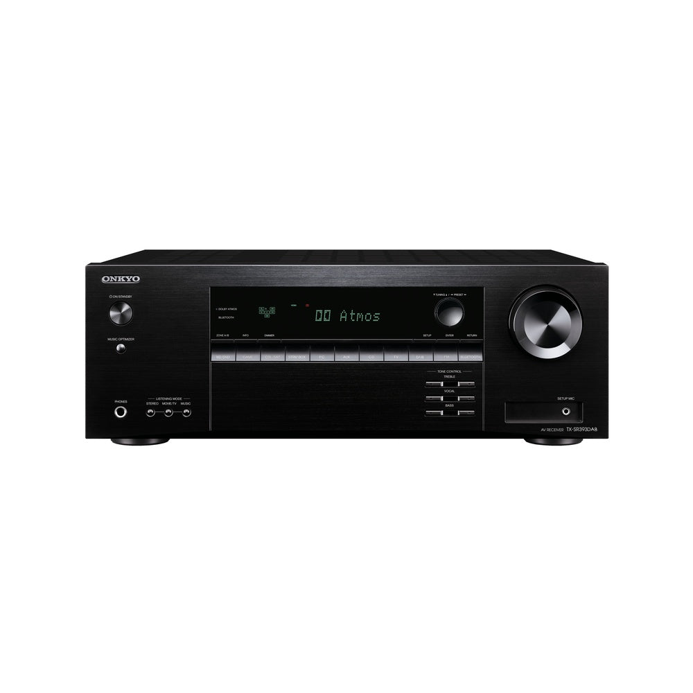 ONKYO TX-SR393 AVアンプ 本体 Onkyo TX-SR393 DAB AV Receiver Ev Sinema Amplifikatörü