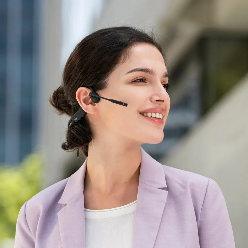 Shokz Opencomm2 Kemik İletimli Bluetooth Kulaklık (Kutu Hasarlı) - Kemik İletimli Bluetooth Kulaklık