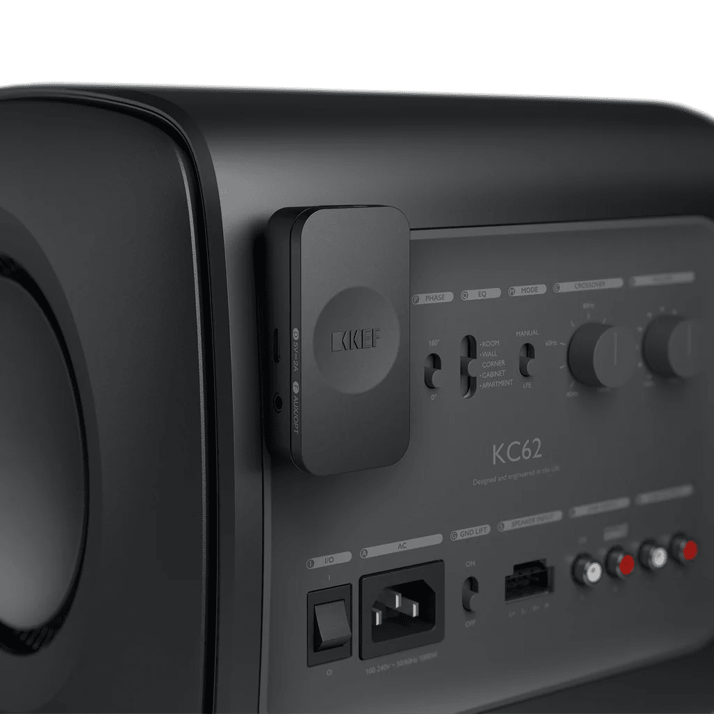 KEF KW2 - Subwoofer İçin Kablosuz Sinyal Aktarıcı (Kutu Hasarlı) - Hoparlör Aksesuarları