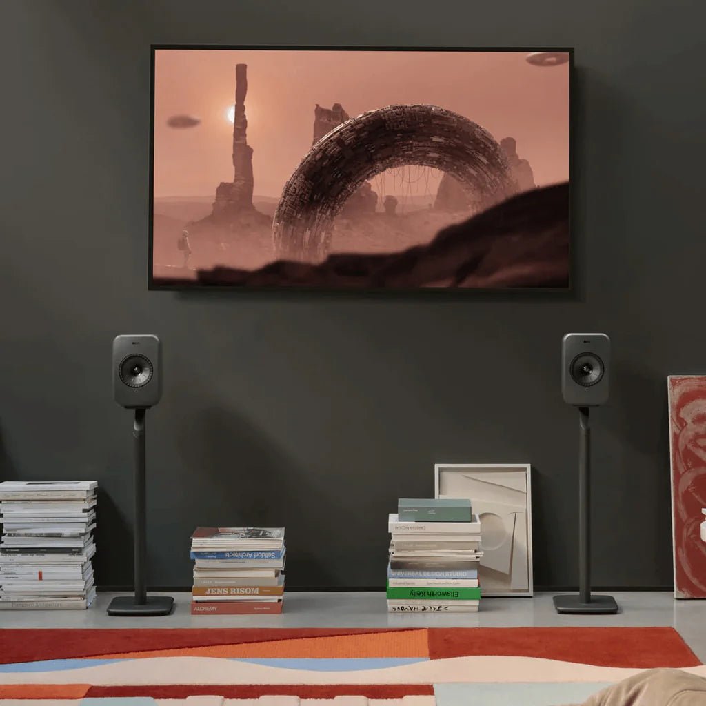 KEF S1 LSX Hi - Fi Hoparlör İçin Yer Standı - Hoparlör Aksesuarları