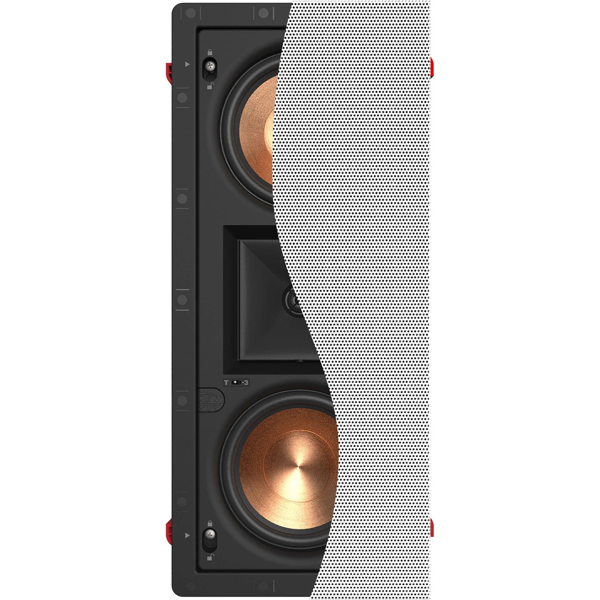 Klipsch PRO-25-RW-LCR Duvar İçi Kasasız Hoparlör Beyaz Yuvarlak Dikdörtgen - Tek