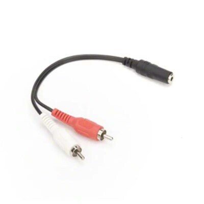 Sennheiser 3.5mm'den Rca'ya Çevirici Kısa Kablo - ses kablosu
