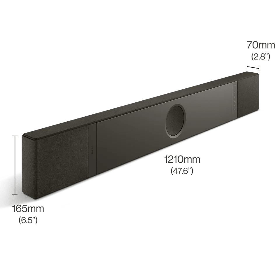 KEF XIO High - End Dolby Atmos 5.1.2 Soundbar - (Kutu Hasarlı) - Soundbar