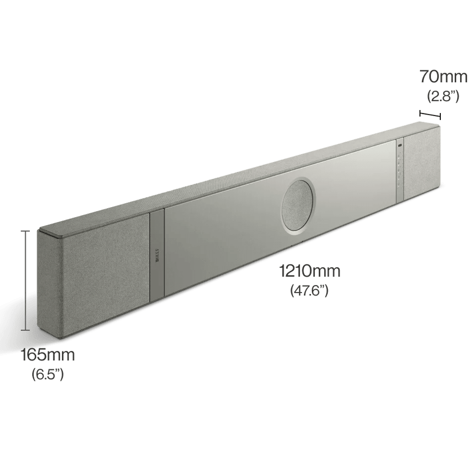 KEF XIO High - End Dolby Atmos 5.1.2 Soundbar - (Kutu Hasarlı) - Soundbar
