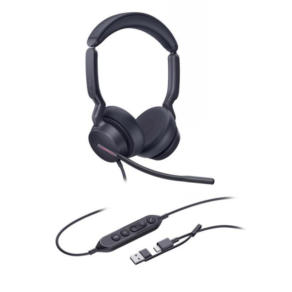 Yealink UH44 Çift Taraflı UC Kulaklık (USB - C/A) - Ofis Kulaklığı