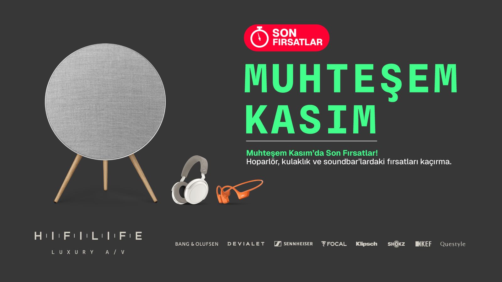 Muhteşem Kasım Fırsatları - hifilife