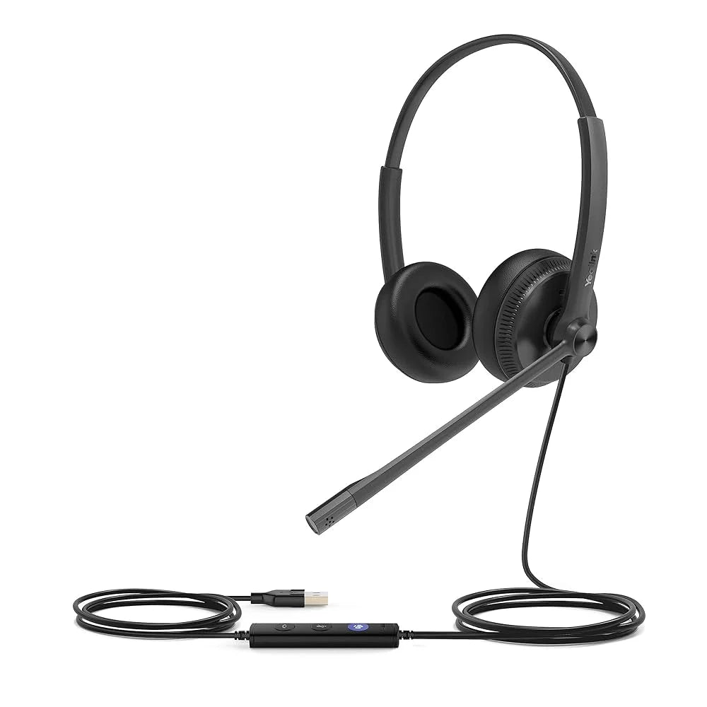 Yealink UH34 SE Dual UC KulaklIk - Ofis Kulaklığı