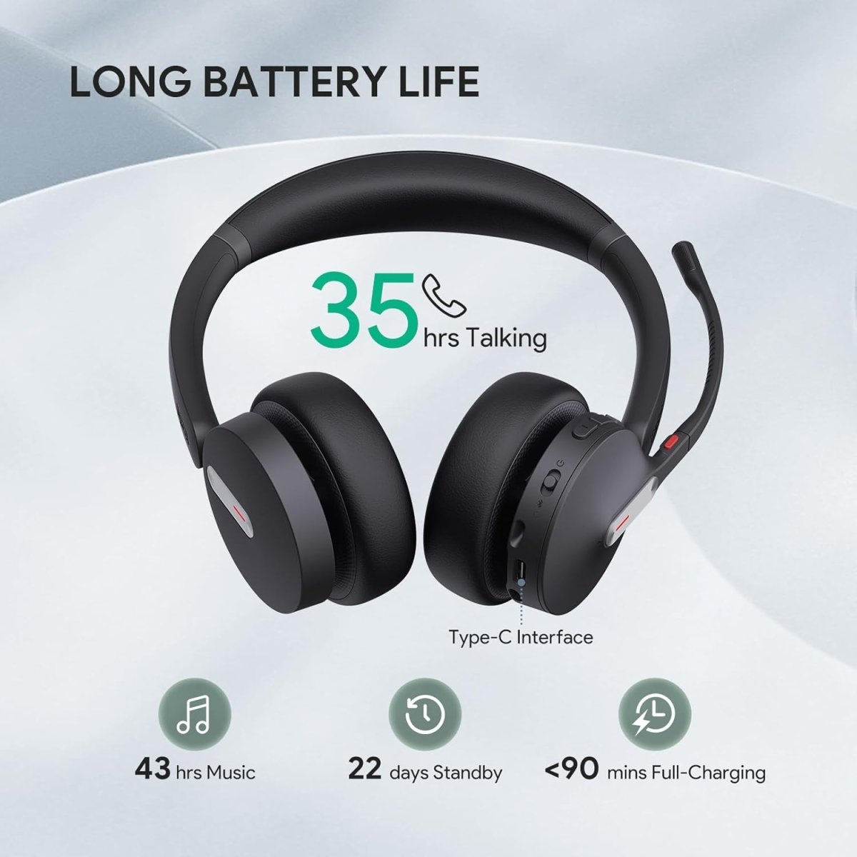 Yealink BH70 Dual UC USB - A - Ofis Kulaklığı