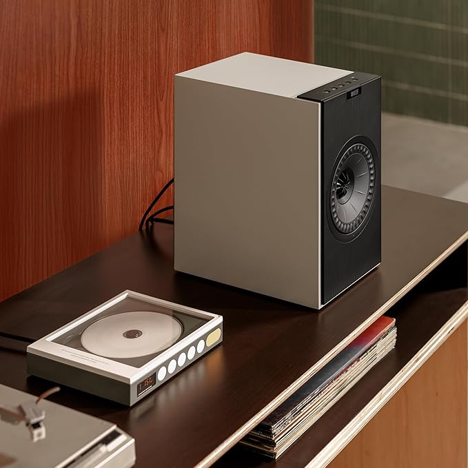 KEF Coda W Kablosuz Raf Tipi Aktif Hoparlör