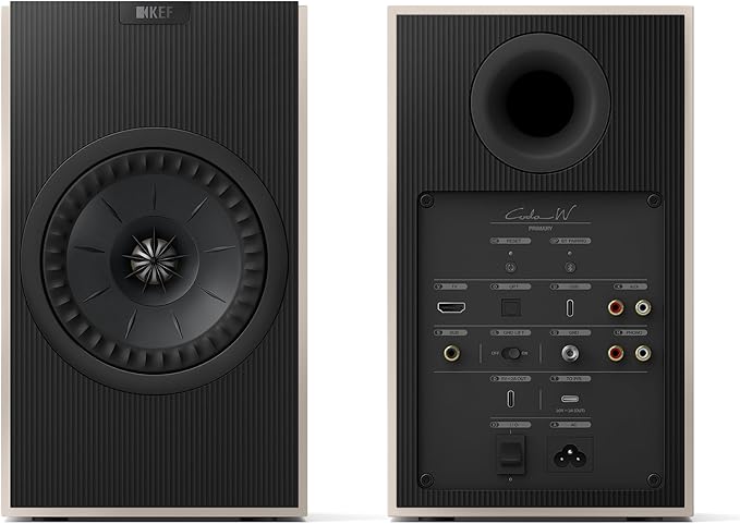 KEF Coda W Kablosuz Raf Tipi Aktif Hoparlör