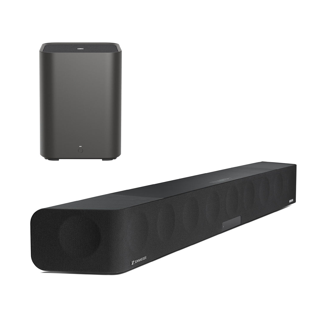 Sennheiser AMBEO Max ve AMBEO Sub Ev Sinema Sistemi