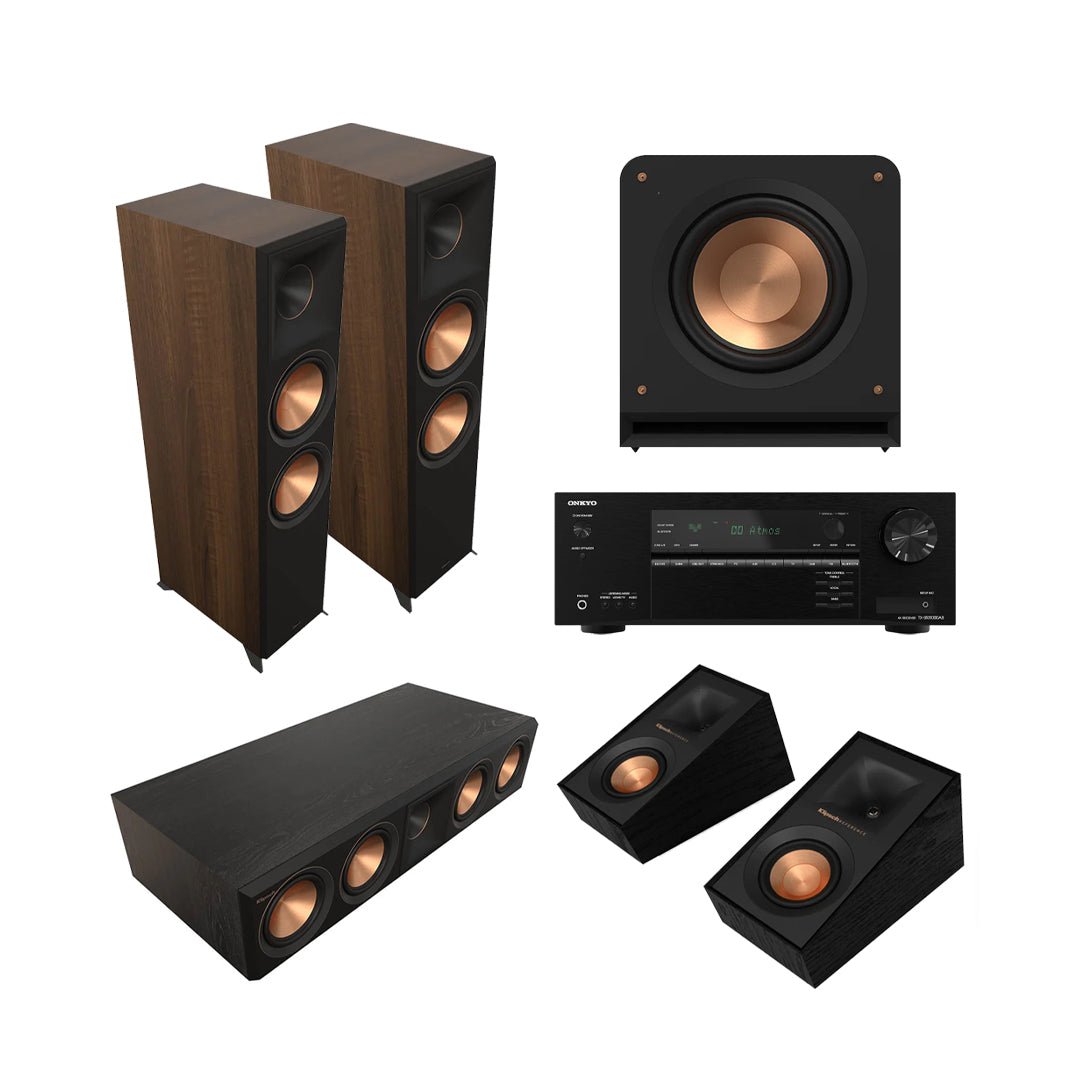 Klipsch & Onkyo Dolby Atmos Ev Sineması Paketi 1 - Ev Sinema Sistemi