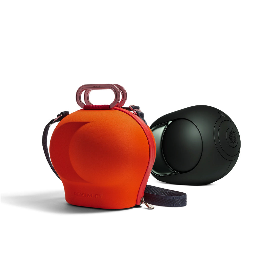Devialet Phantom Ultimate 98 dB Kablosuz Hoparlör Devialet Cocoon Phantom II Taşıma Çantası Seti