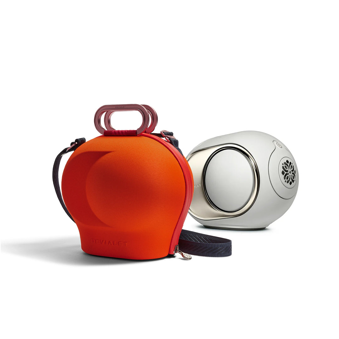 Devialet Phantom Ultimate 98 dB Kablosuz Hoparlör Devialet Cocoon Phantom II Taşıma Çantası Seti