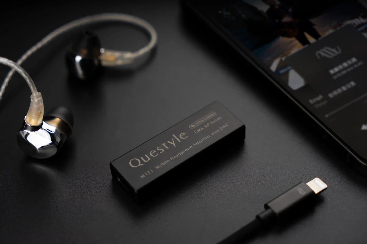 Questyle M12i Taşınabilir DAC Kulaklık Amplifikatörü ve LTC Kablo - Amplifikatör