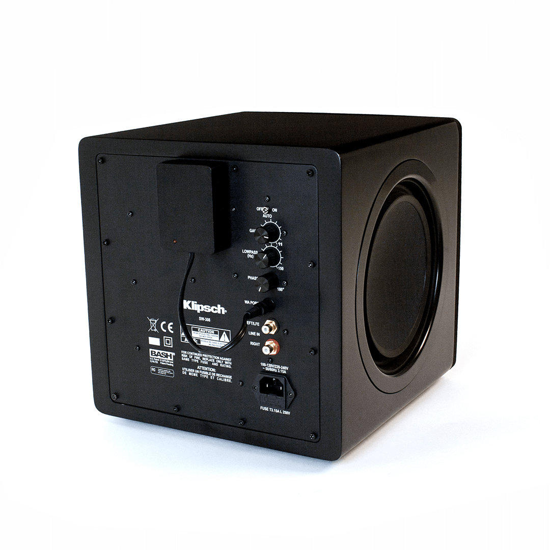 Klipsch WA-2 (230V) Kablosuz Subwoofer Kiti Siyah