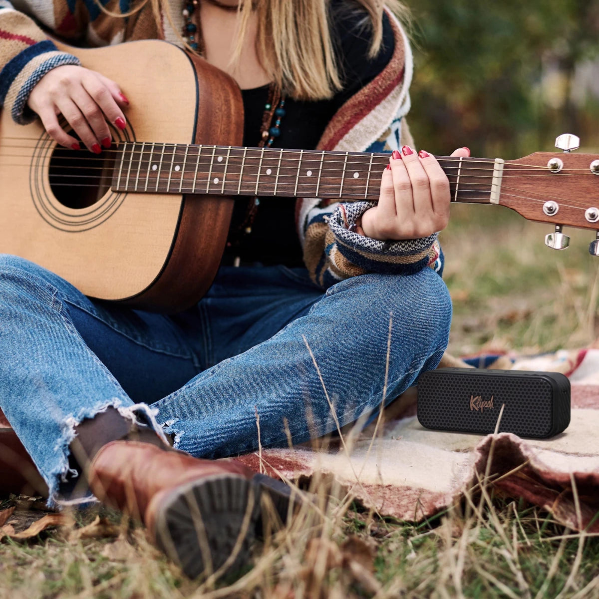 Klipsch Nashville Taşınabilir Bluetooth Hoparlör - Bluetooth Hoparlör