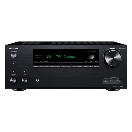 Onkyo TX-NR696 M3 7.2 Channel 8K AV Receiver Black - Single