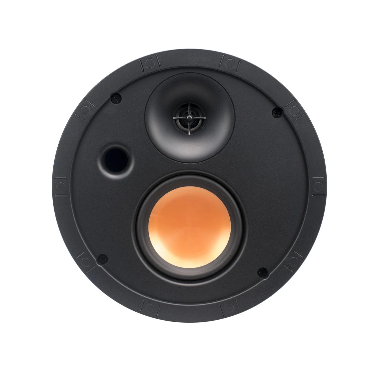 Klipsch SLM - 3400 - C Duvar İçi Kasalı İnce Hoparlör Beyaz Yuvarlak - Tek - Pasif Hoparlör