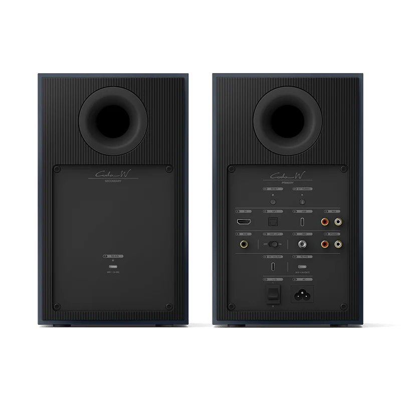 KEF Coda W Kablosuz Raf Tipi Aktif Hoparlör