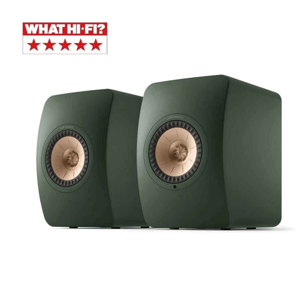 KEF LS50 Wireless II (チタニウム・グレイ)リモコン付き KEF LS50 Wireless II Kablosuz Aktif Hi-Fi Hoparlör Seti