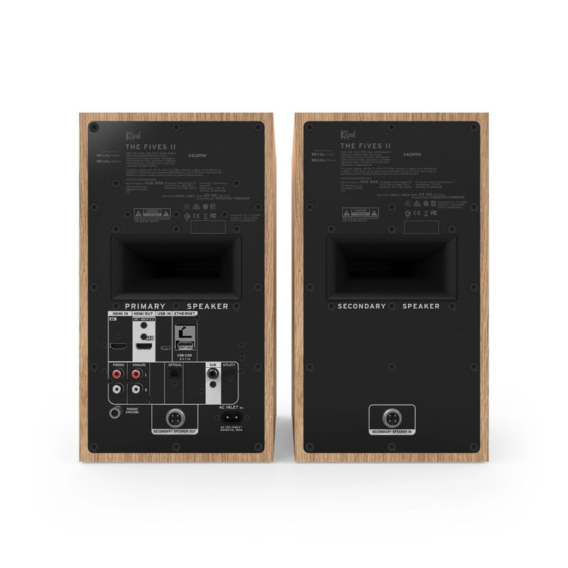 Klipsch The Fives II - Heritage Serisi Aktif Hoparlör