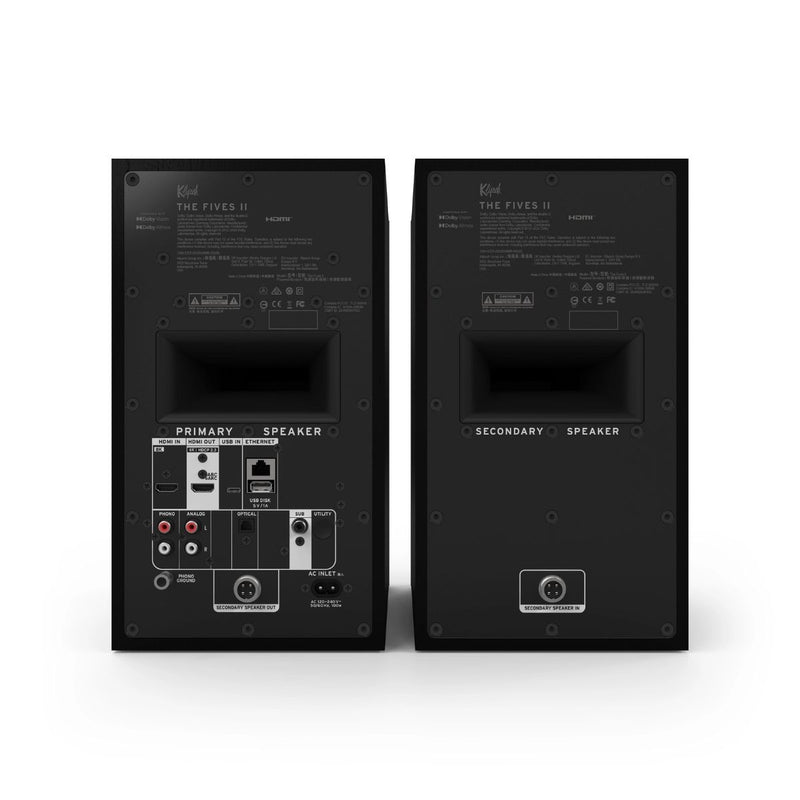 Klipsch The Fives II - Heritage Serisi Aktif Hoparlör