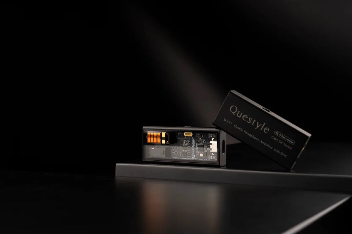 Questyle M15i Taşınabilir DAC Kulaklık Amplifikatörü - (Kutu Hasarlı) - Amplifikatör