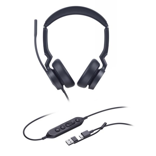 Yealink UH44 Çift Taraflı UC Kulaklık (USB - C/A) - Ofis Kulaklığı
