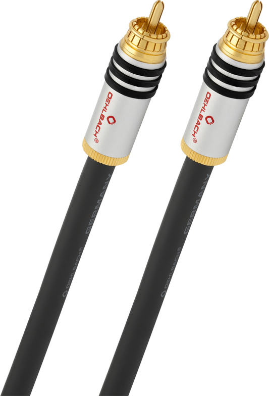 Oehlbach NF 14 Master Black RCA Cable